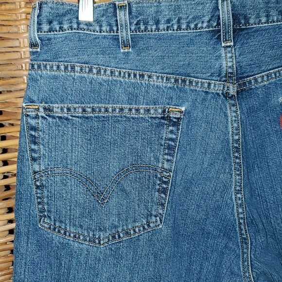 Levi's 550 Jean Shorts 38 - Picture 5 of 9